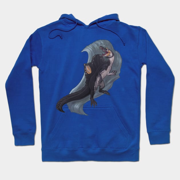 Spinosaurus aegyptiacus Hoodie by CoffeeBlack